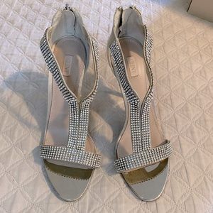 Glint Crystal Sandal Heels
